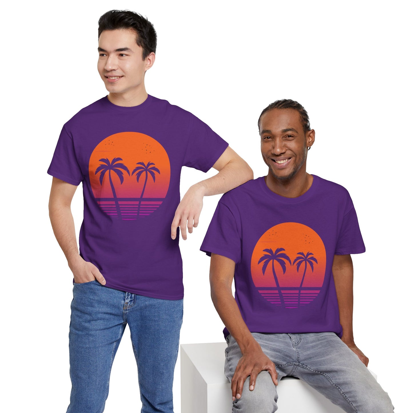 Beach Sunset - Unisex Graphic Tee