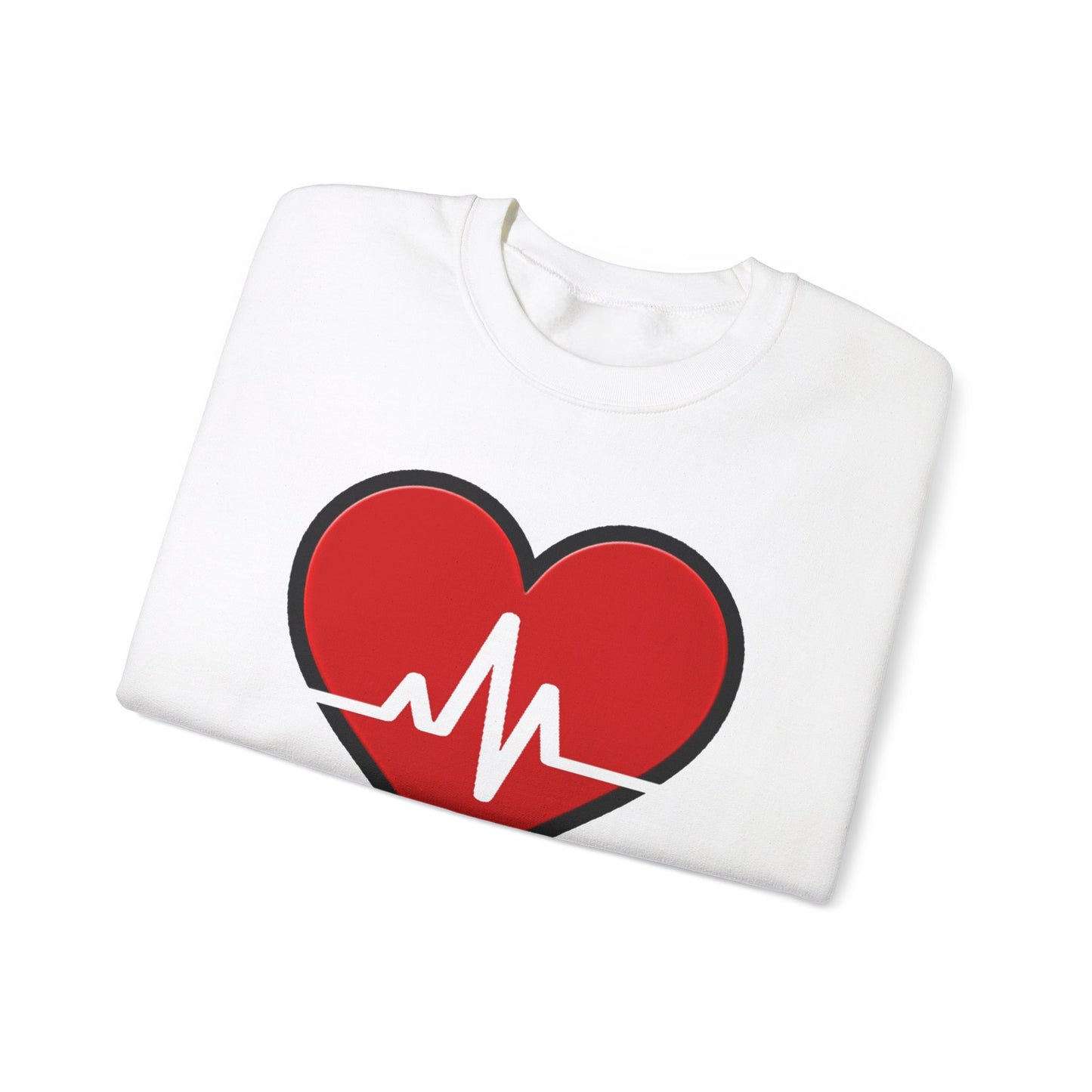 Heart Pulse - Unisex Heavy Blend™ Crewneck Sweatshirt