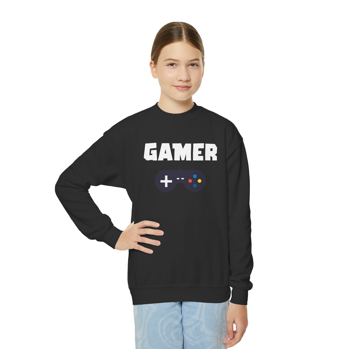 Gamer - Youth Crewneck Sweatshirt