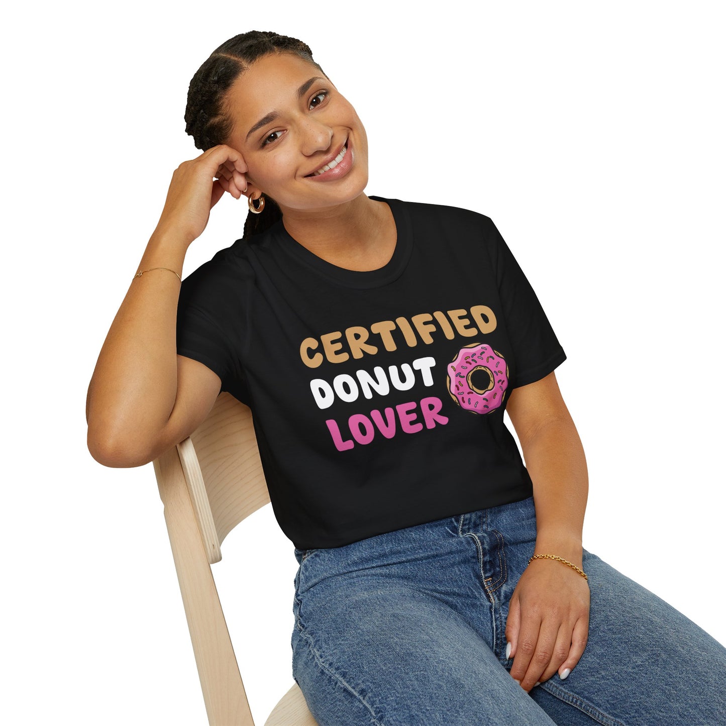 Certified Donut Lover Graphic Tee