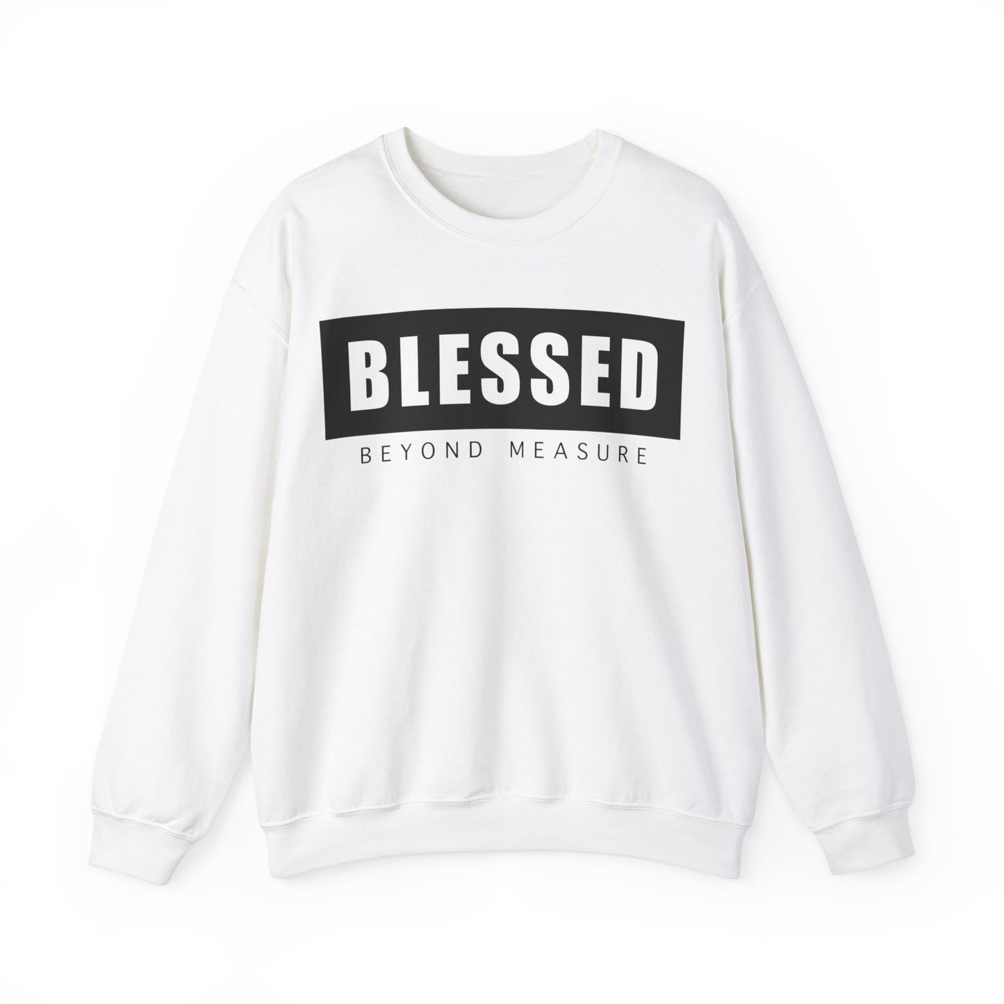 Blessed Beyond Measure - Unisex Heavy Blend™ Crewneck Sweatshirt