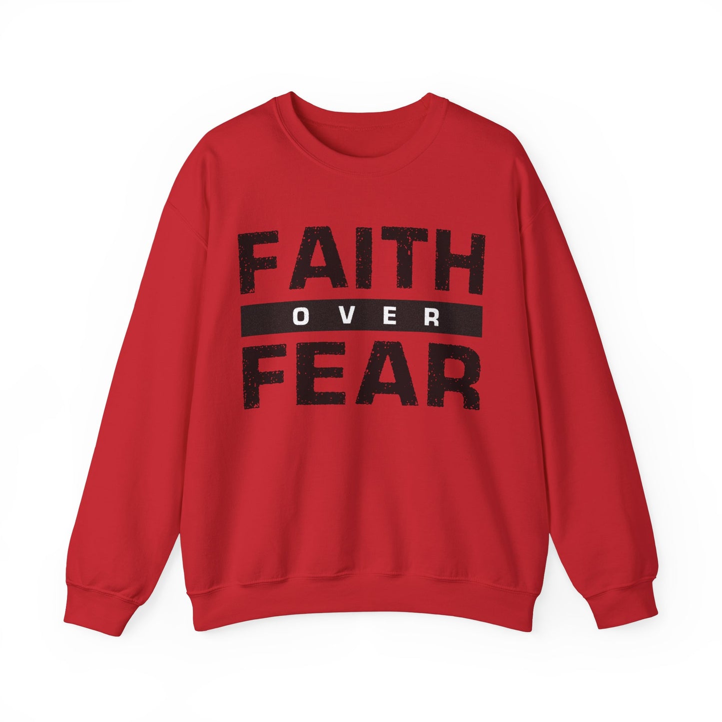 Faith Over Fear - Unisex Heavy Blend™ Crewneck Sweatshirt