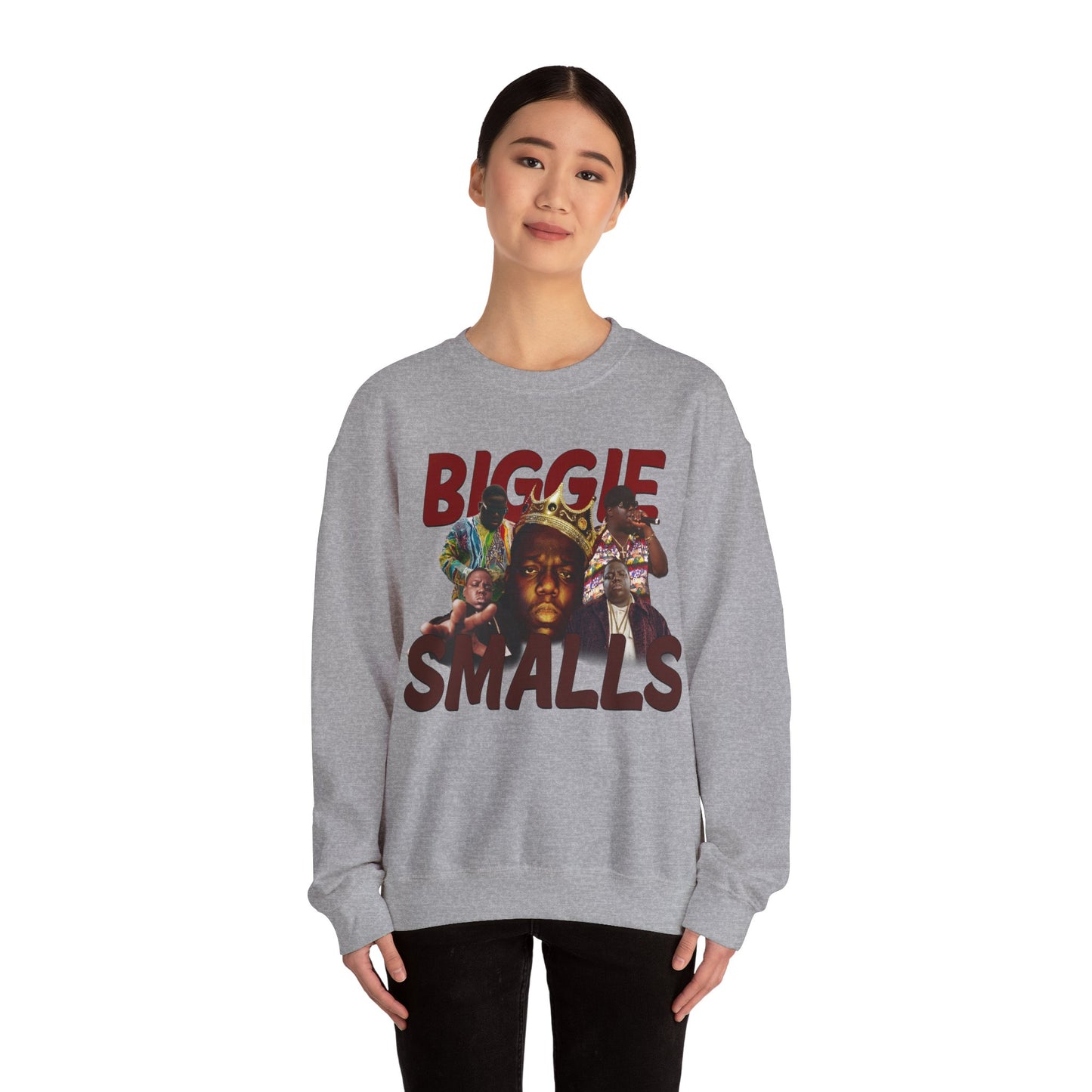 Biggie Smalls Custom Unisex Heavy Blend™ Crewneck Sweatshirt