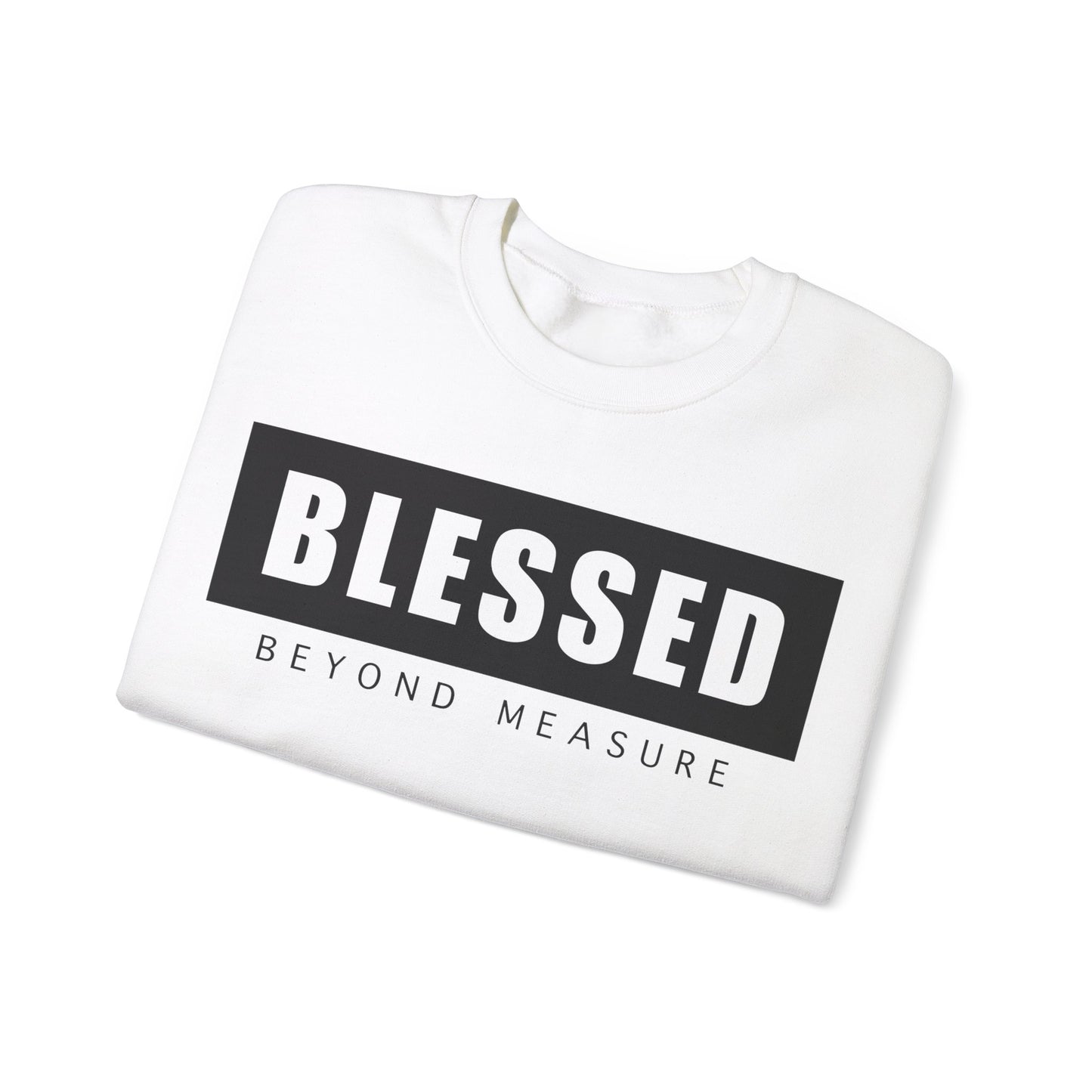 Blessed Beyond Measure - Unisex Heavy Blend™ Crewneck Sweatshirt
