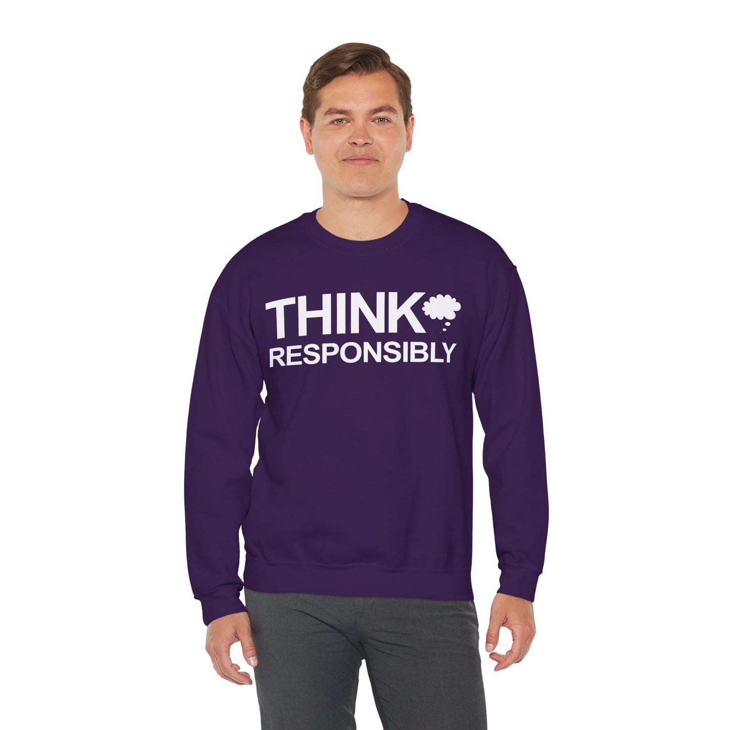 Think Responsibly - Crewneck Sweatshirt