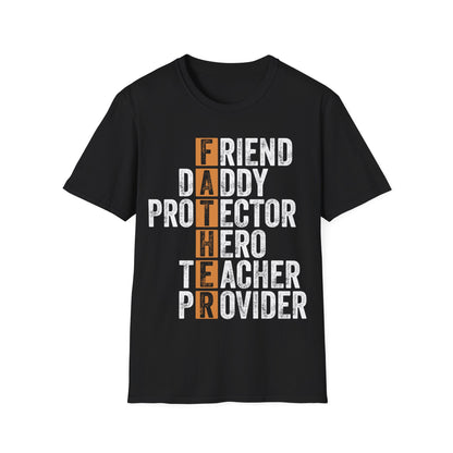 Dedicated Father - Unisex Softstyle T-Shirt