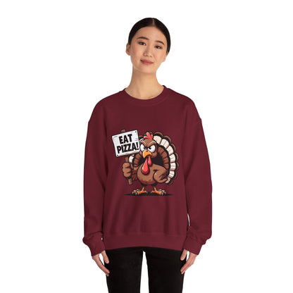 "Eat Pizza" Turkey -  Unisex Heavy Blend™ Crewneck Sweatshirt