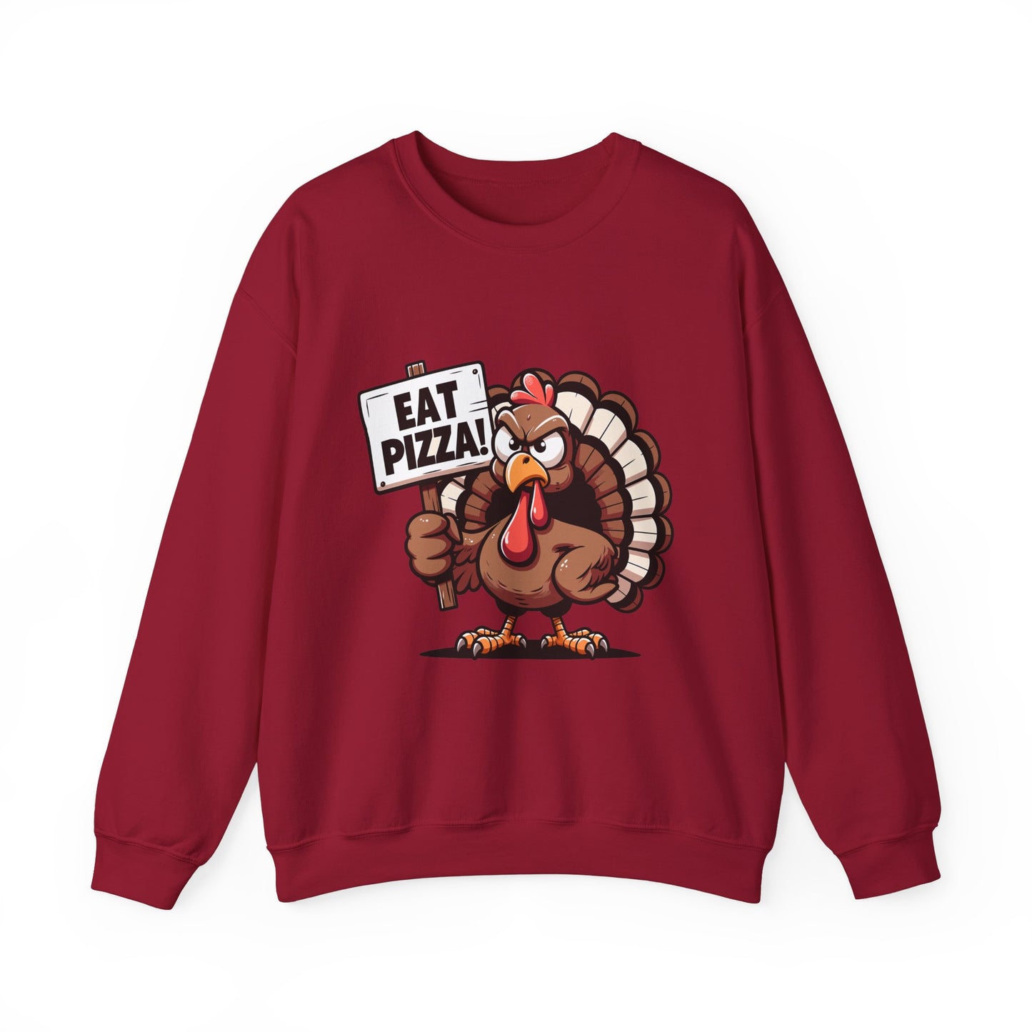 "Eat Pizza" Turkey -  Unisex Heavy Blend™ Crewneck Sweatshirt