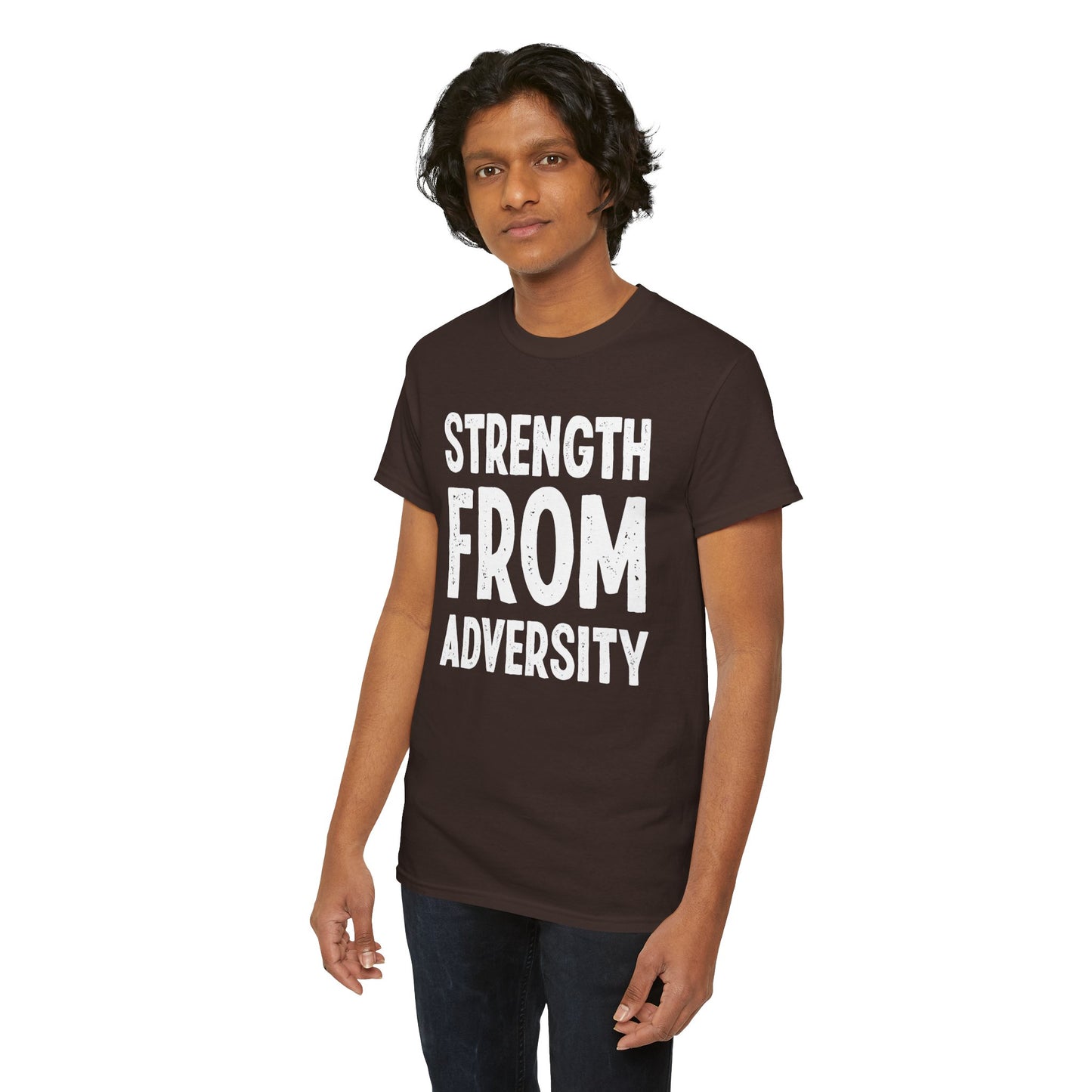 Strength From Adversity Unisex Heavy Cotton Tee