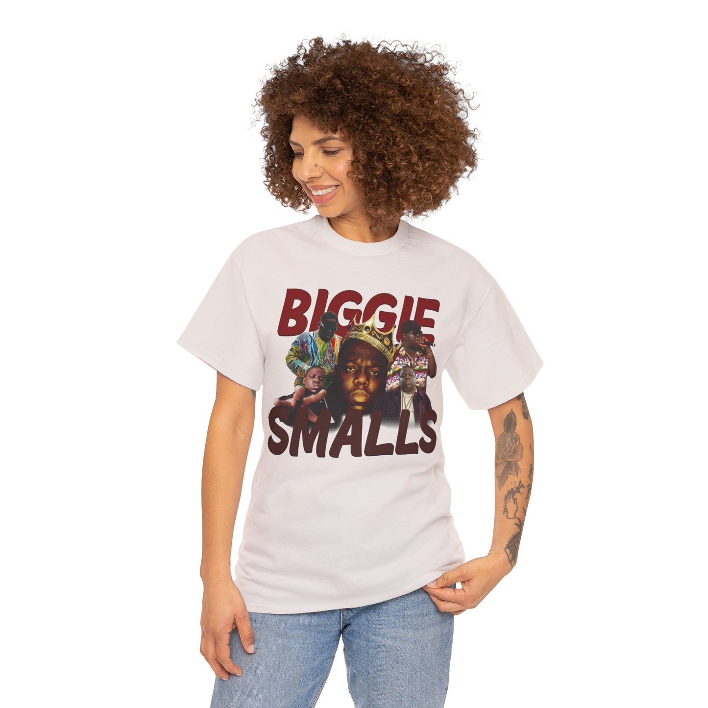 Biggie Smalls Custom Unisex Heavy Cotton Tee