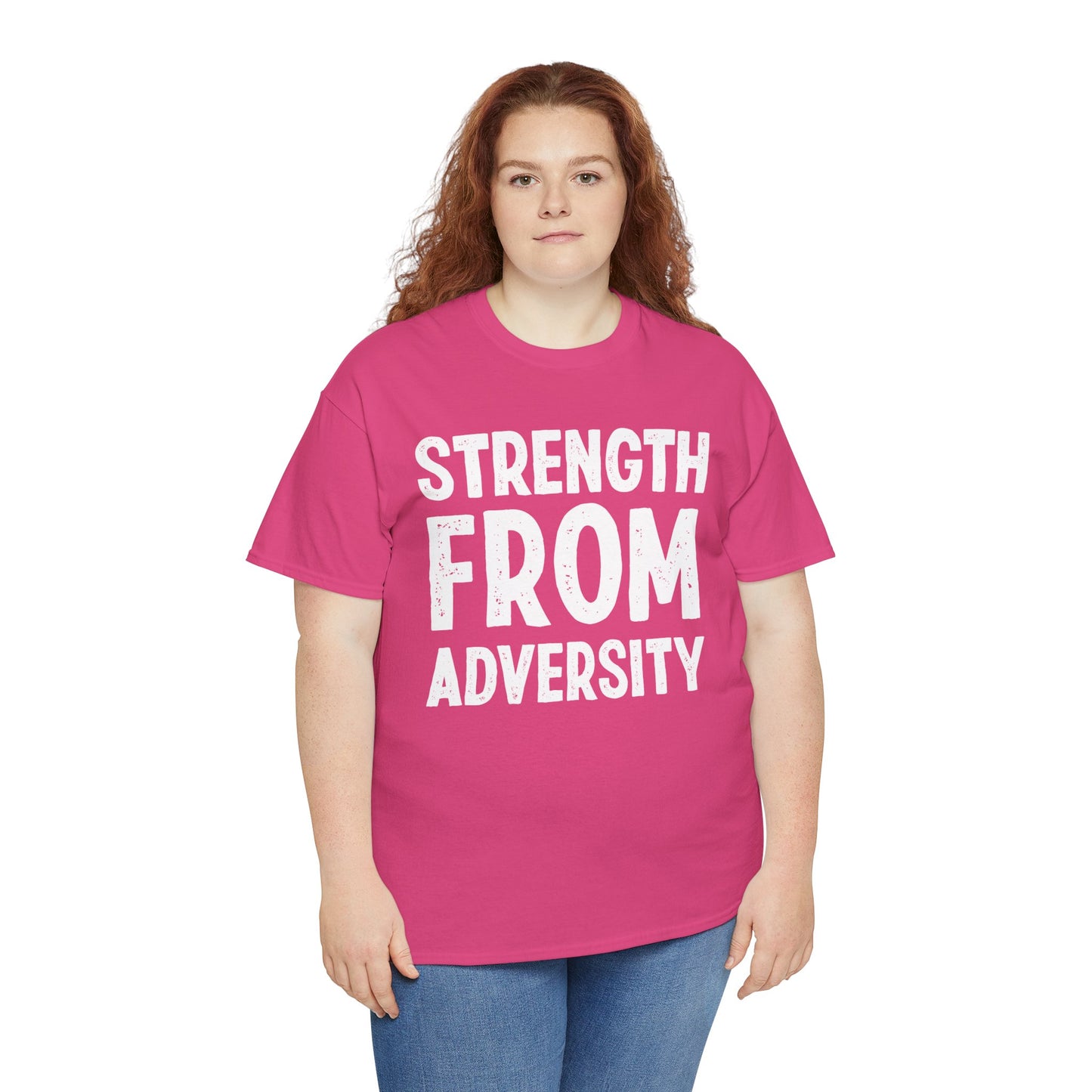 Strength From Adversity Unisex Heavy Cotton Tee