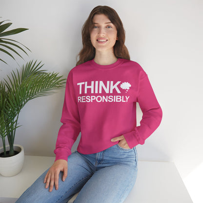 Think Responsibly - Crewneck Sweatshirt