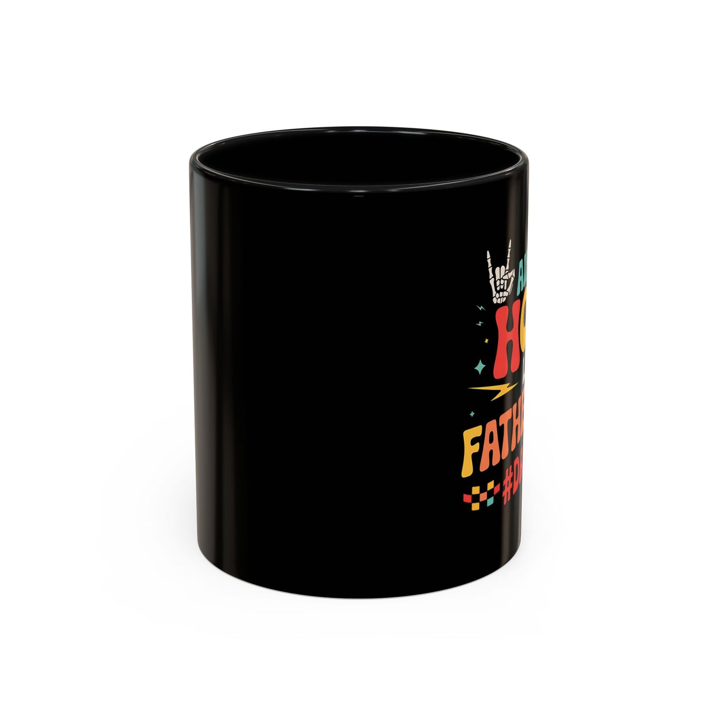 Cool Dad's Accent Coffee Mug - Ain't No Hood Like Father Hood