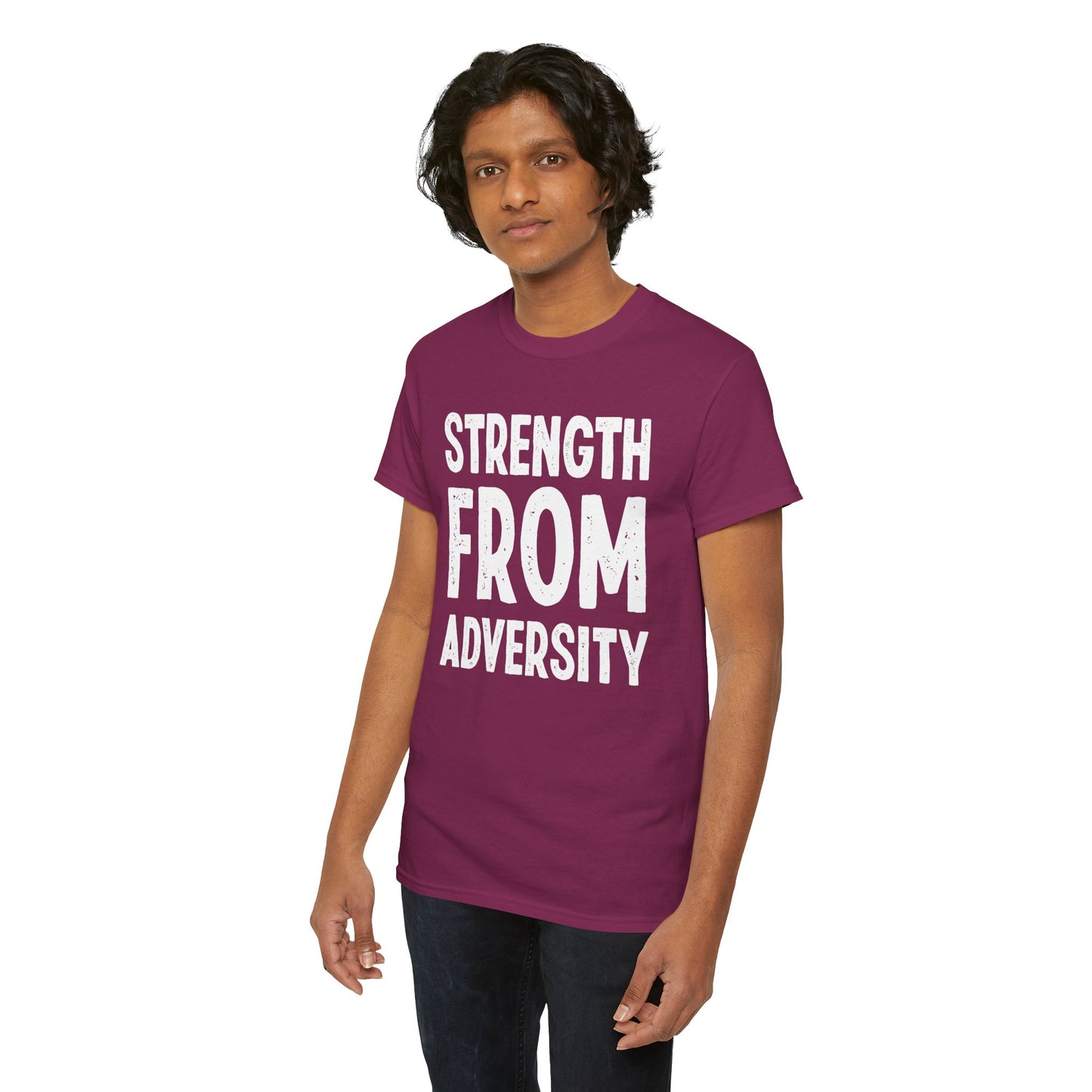 Strength From Adversity Unisex Heavy Cotton Tee
