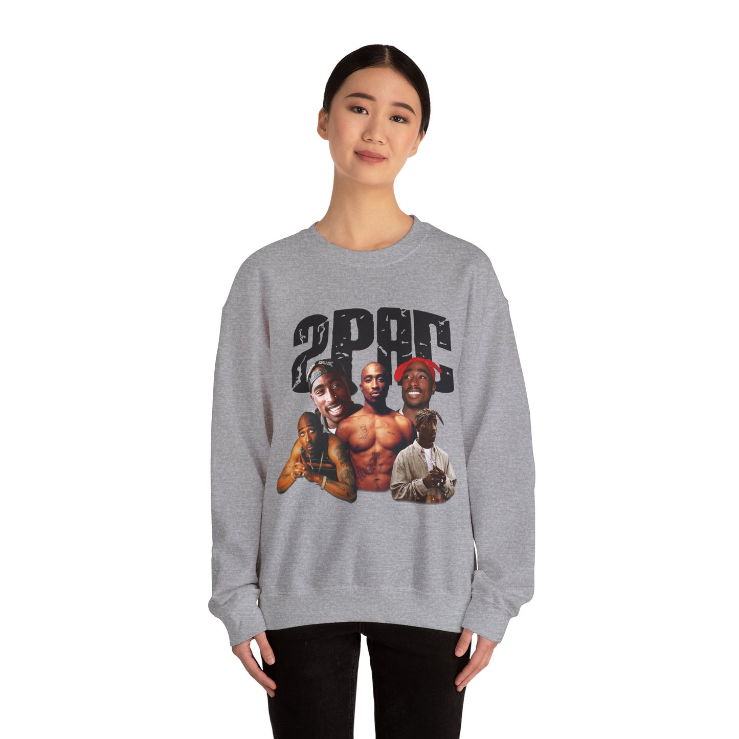 Vintage 2Pac - Unisex Heavy Blend™ Crewneck Sweatshirt