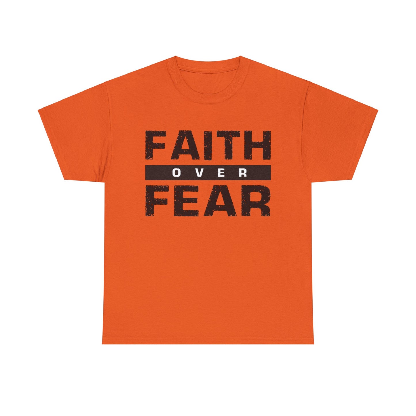 Faith Over Fear - Unisex Heavy Cotton Tee