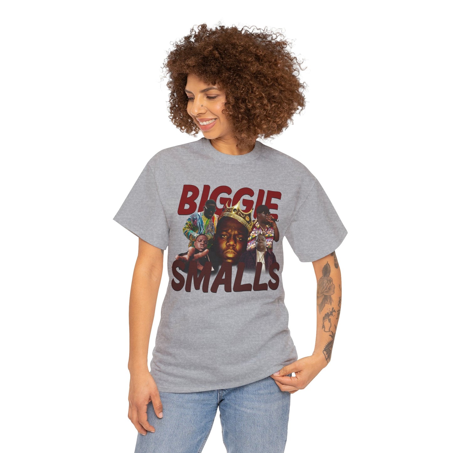 Biggie Smalls Custom Unisex Heavy Cotton Tee