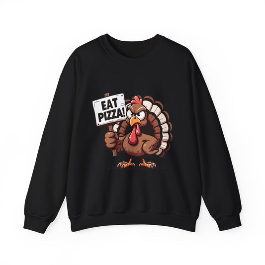 "Eat Pizza" Turkey -  Unisex Heavy Blend™ Crewneck Sweatshirt