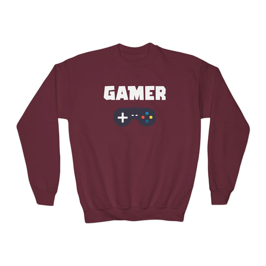 Gamer - Youth Crewneck Sweatshirt