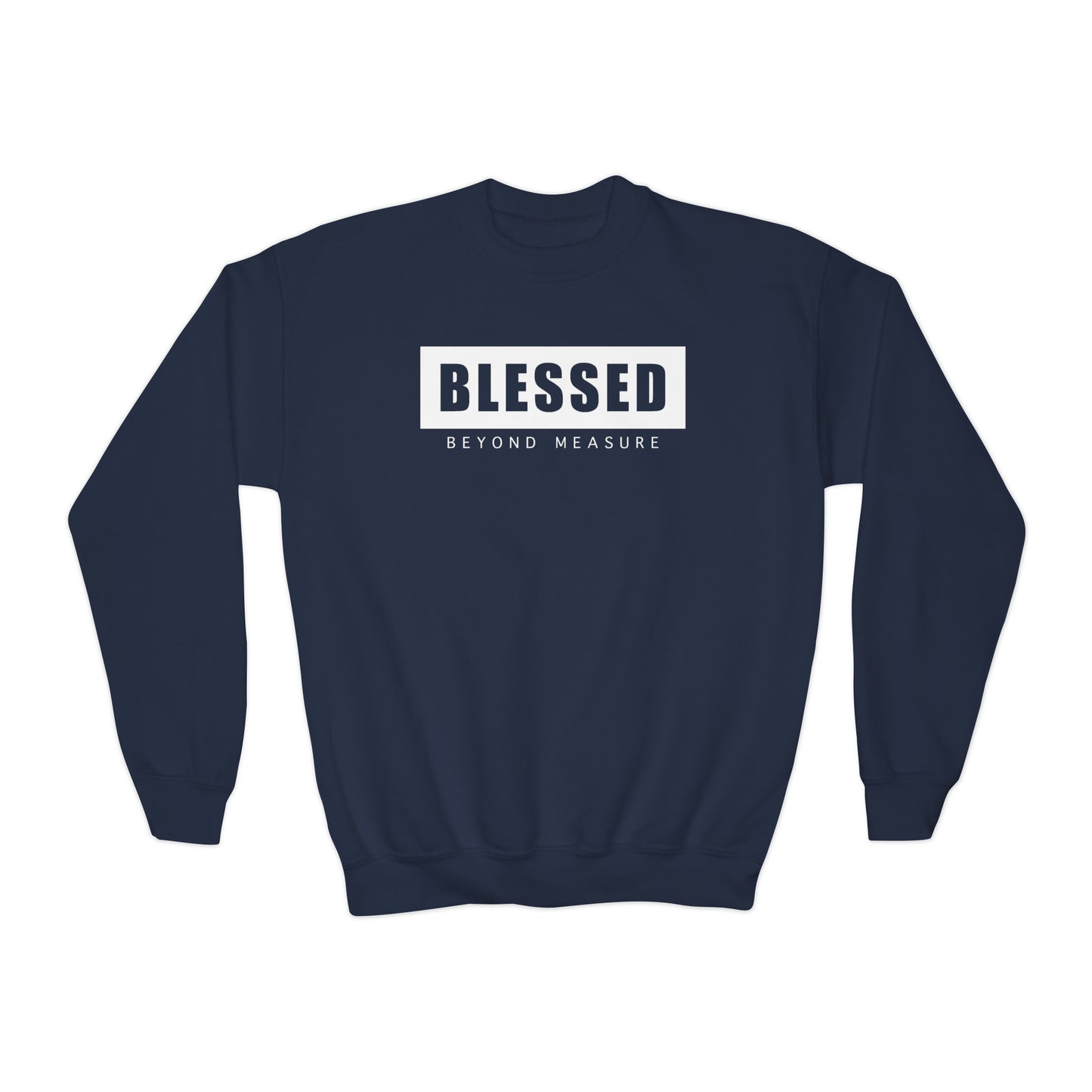 Blessed Beyond Measure - Youth Crewneck Sweatshirt