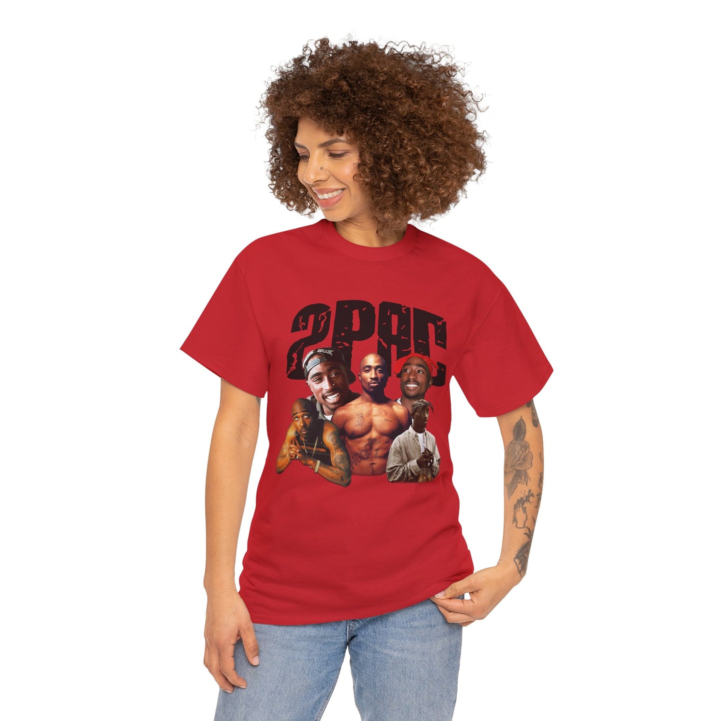 Vintage Graphic 90s Tshirt, 2Pac Photo Shirt