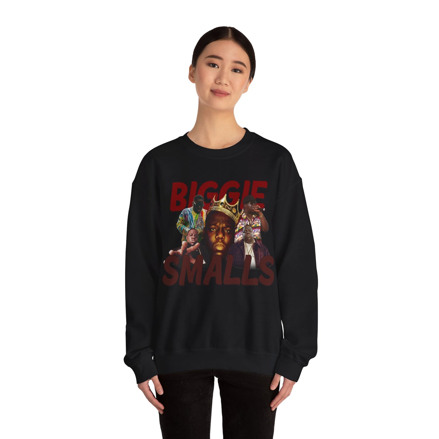 Biggie Smalls Custom Unisex Heavy Blend™ Crewneck Sweatshirt