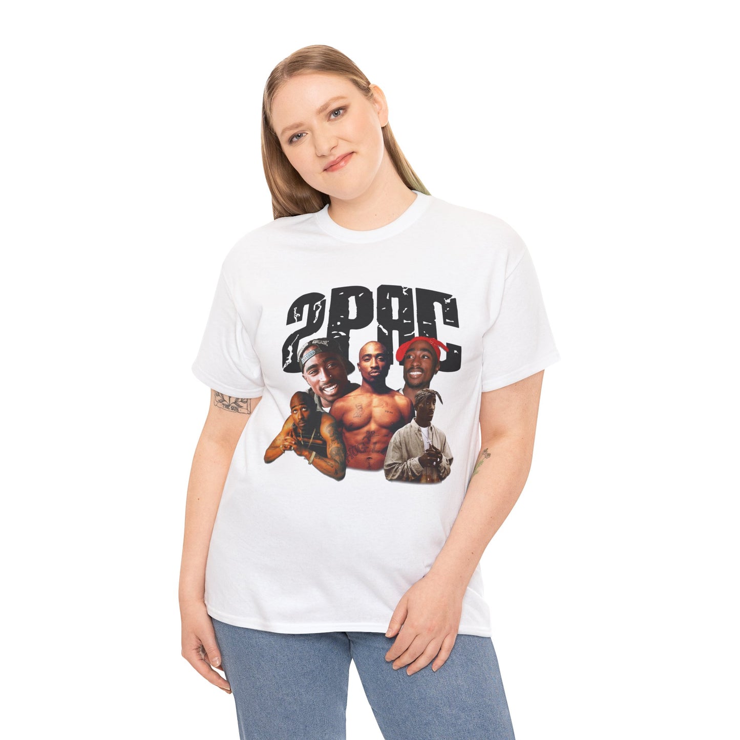 Vintage Graphic 90s Tshirt, 2Pac Photo Shirt