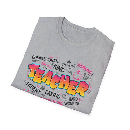 Characteristics Of A Teacher Graphic Tee