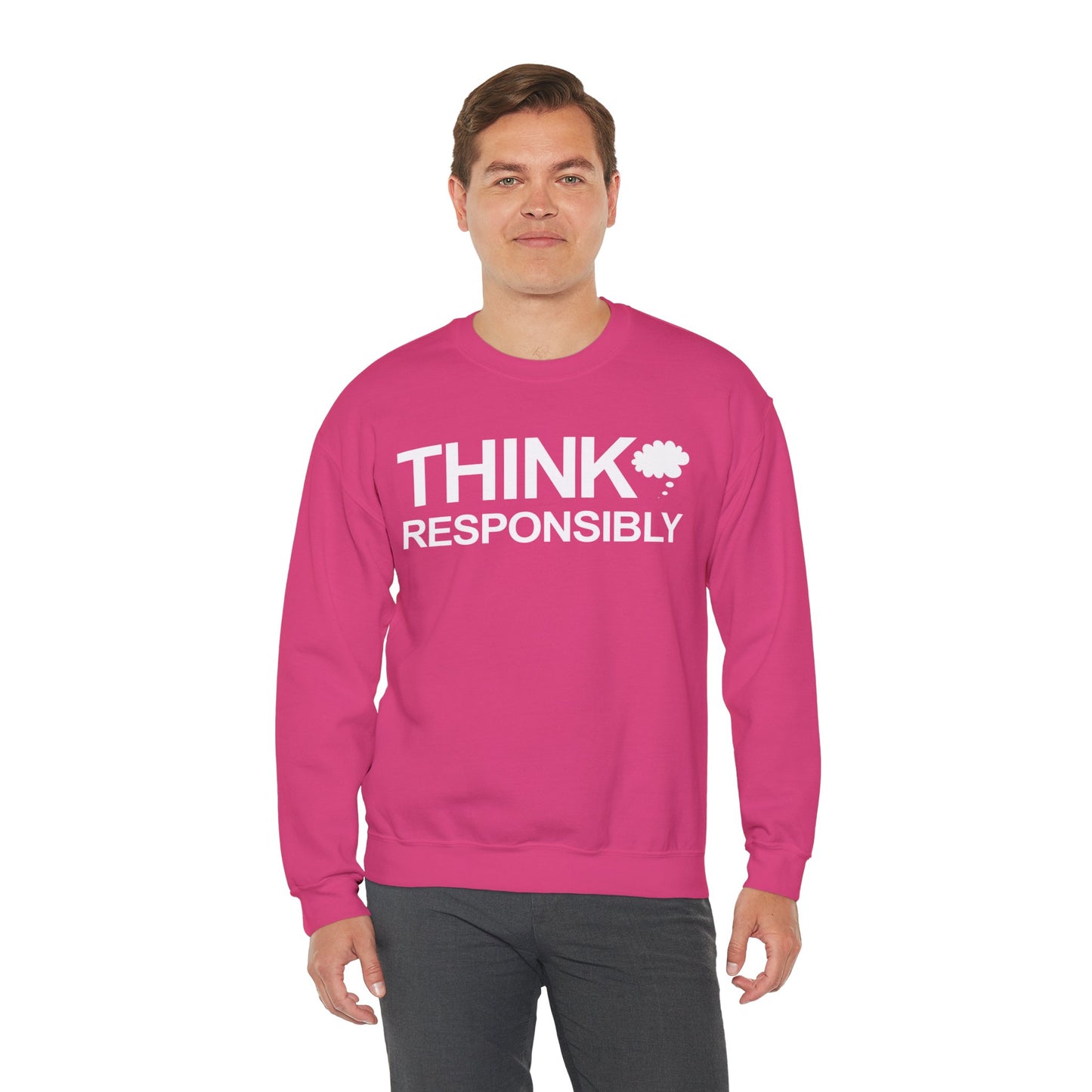 Think Responsibly - Crewneck Sweatshirt