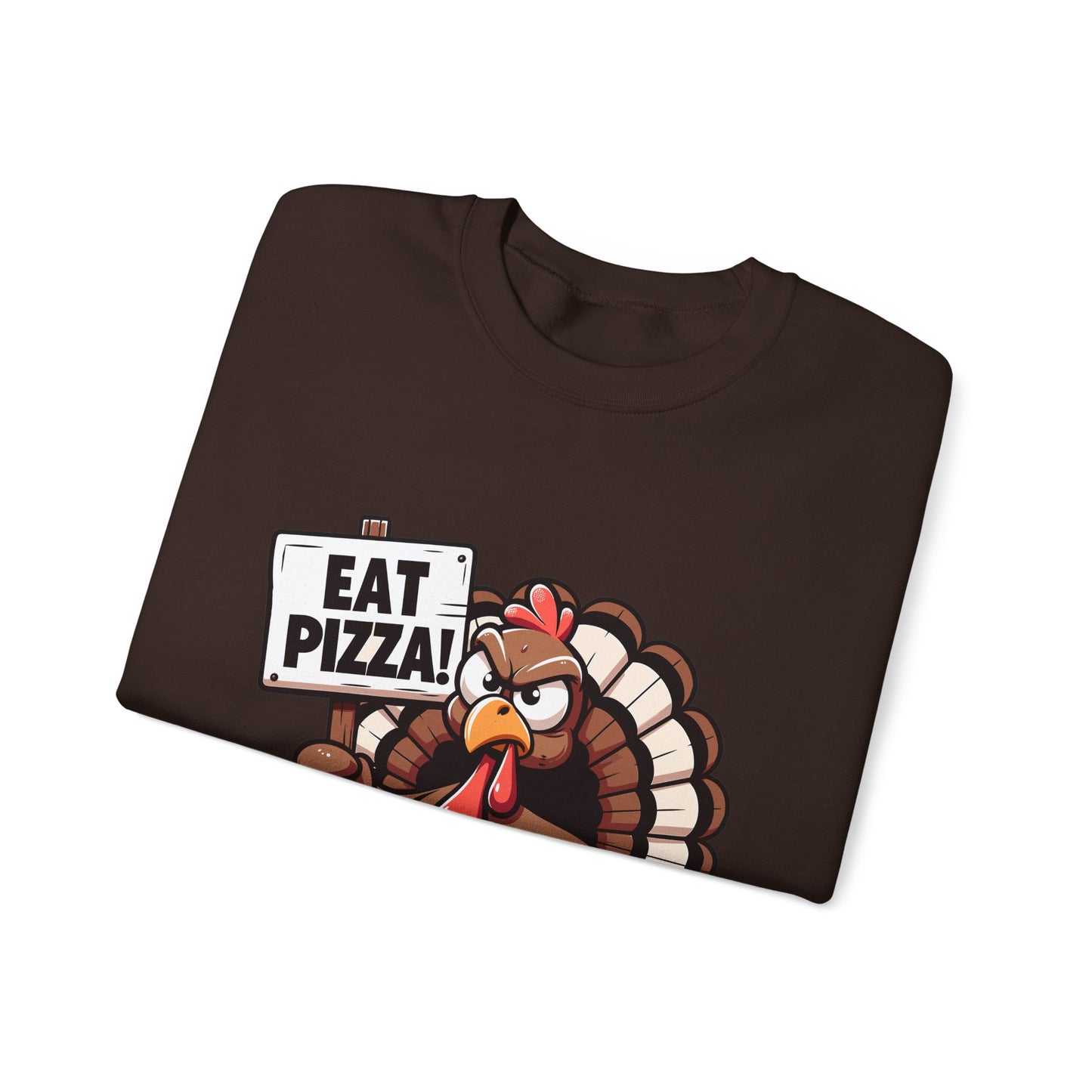 "Eat Pizza" Turkey -  Unisex Heavy Blend™ Crewneck Sweatshirt