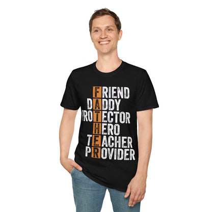 Dedicated Father - Unisex Softstyle T-Shirt