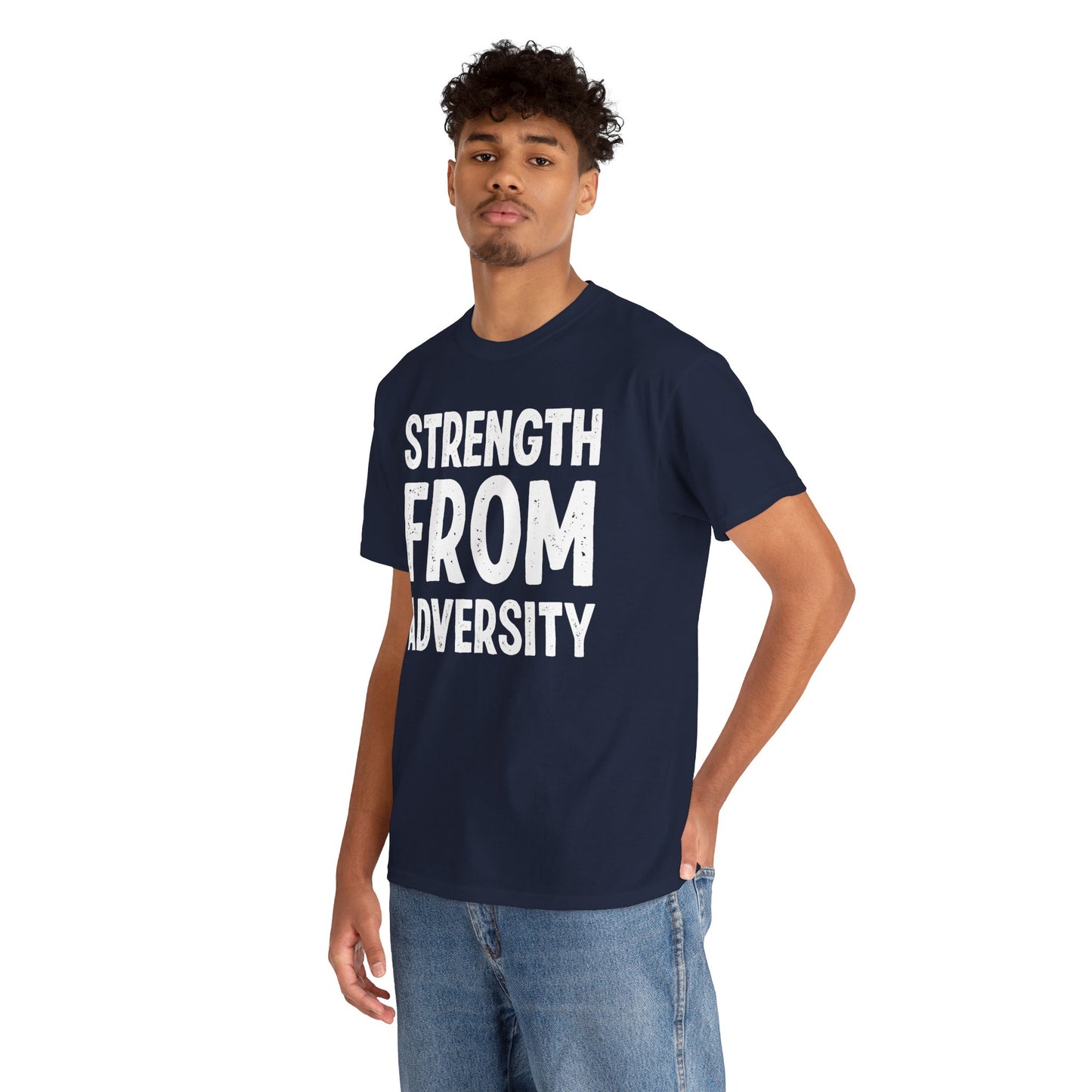 Strength From Adversity Unisex Heavy Cotton Tee
