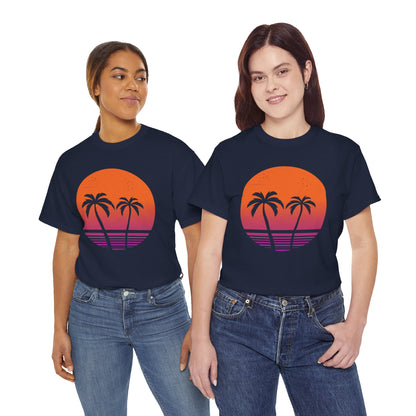 Beach Sunset - Unisex Graphic Tee