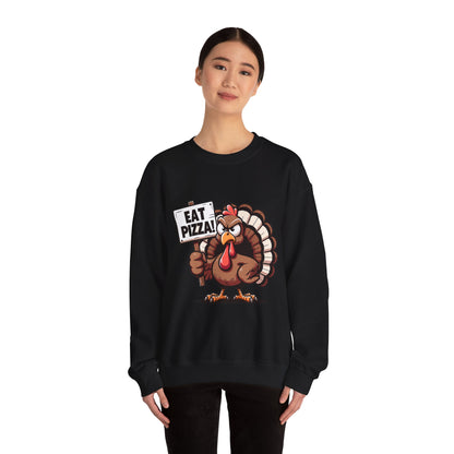 "Eat Pizza" Turkey -  Unisex Heavy Blend™ Crewneck Sweatshirt