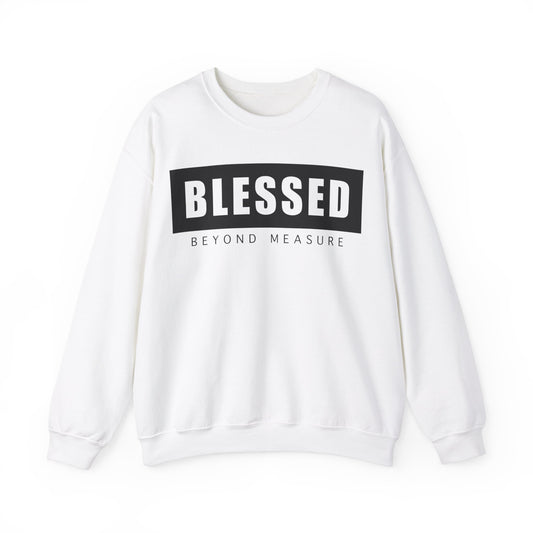 Blessed Beyond Measure - Unisex Heavy Blend™ Crewneck Sweatshirt