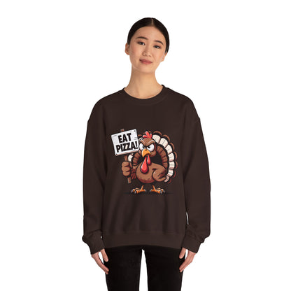 "Eat Pizza" Turkey -  Unisex Heavy Blend™ Crewneck Sweatshirt