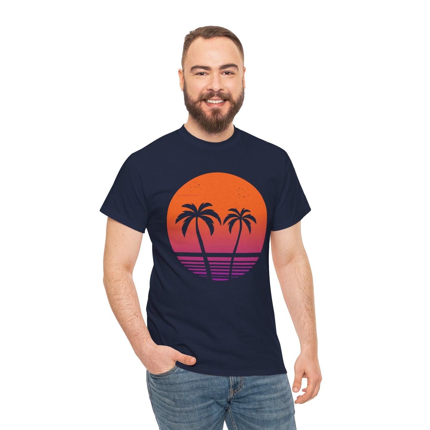 Beach Sunset - Unisex Graphic Tee