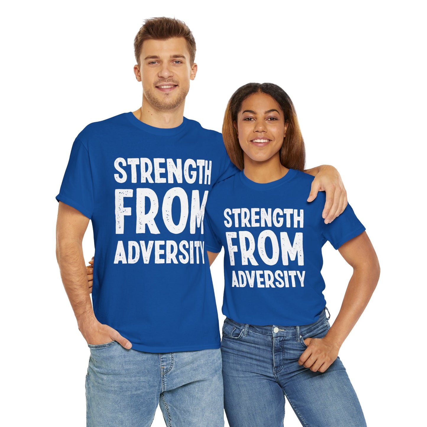 Strength From Adversity Unisex Heavy Cotton Tee