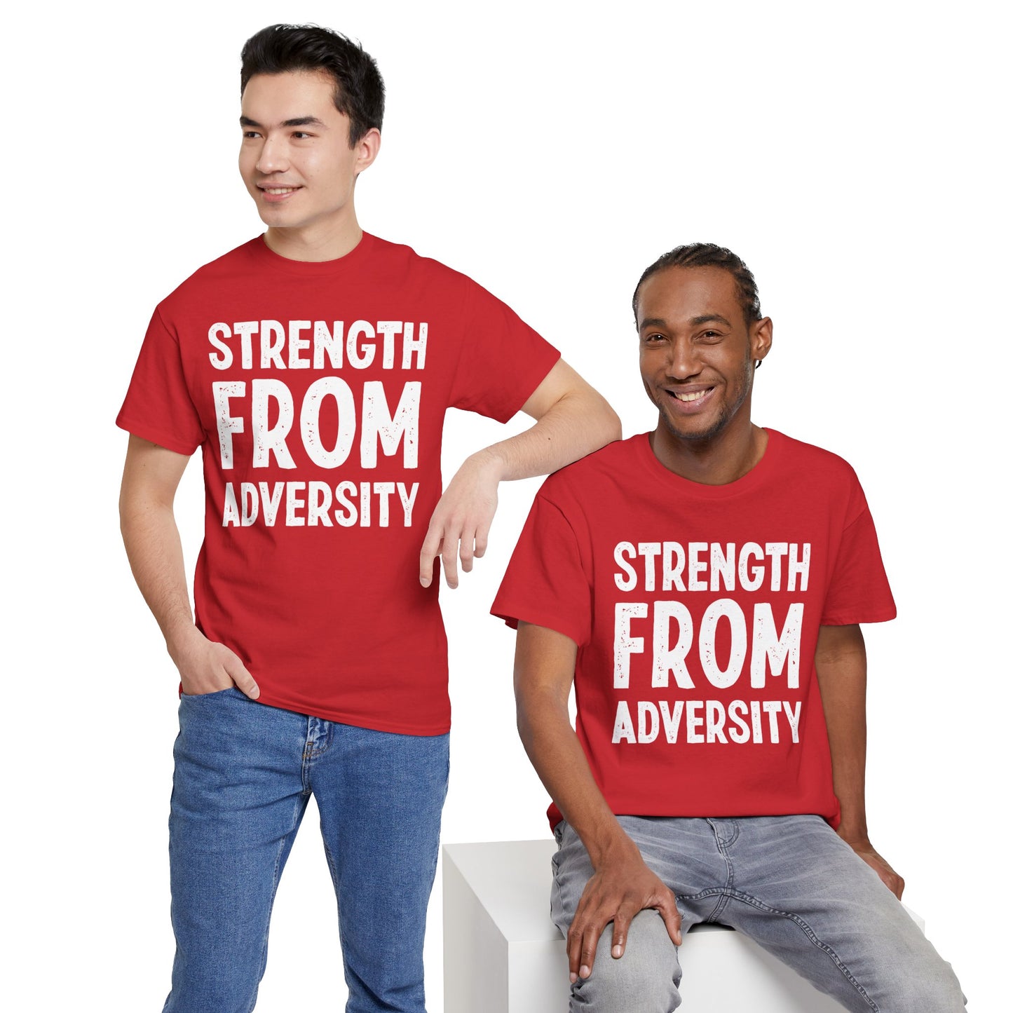 Strength From Adversity Unisex Heavy Cotton Tee