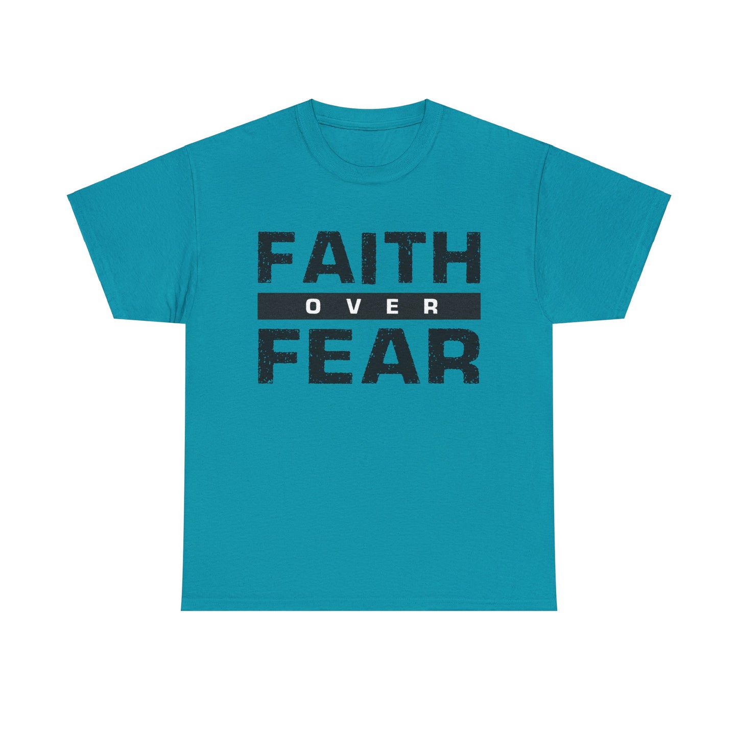 Faith Over Fear - Unisex Heavy Cotton Tee